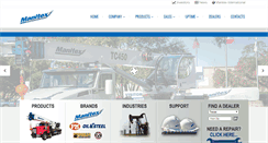 Desktop Screenshot of manitex.com
